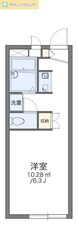 レオパレスボヌールＯＵＴＵＫＡの物件間取画像